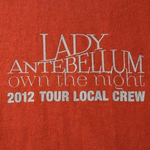 Lady Antebellum Own the Night 2012  CREW ONLY